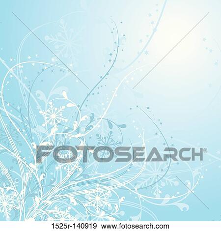 Christmas, snowflakes background, vector View Large Illustration Stock Illustration - Christmas, snowflakes background, vector. Fotosearch