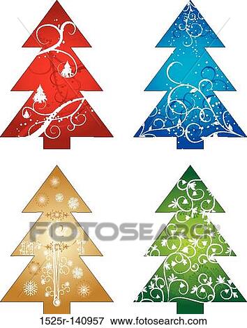 Christmas tree background, vector View Large Illustration Stock Illustration - Christmas tree background, vector. Fotosearch