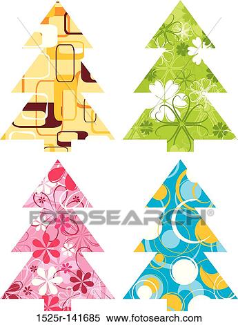 Christmas tree backgrounds, vector View Large Illustration Stock Illustration - Christmas tree backgrounds, vector. Fotosearch