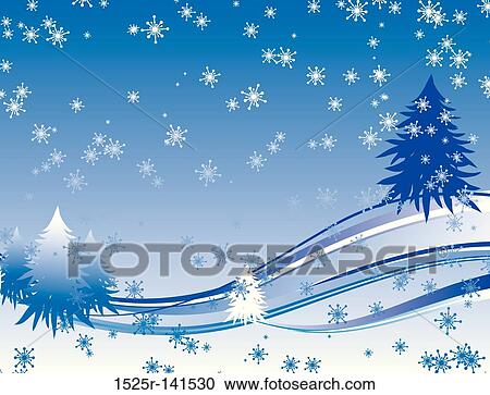 Christmas winter background, vector View Large Illustration Clipart - Christmas winter background, vector. Fotosearch
