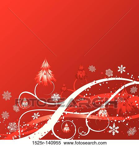 Christmas winter background, vector View Large Illustration Stock Illustration - Christmas winter background, vector. Fotosearch