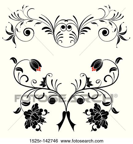 Collect flower background View Large Illustration Stock Illustration - Collect flower background. Fotosearch