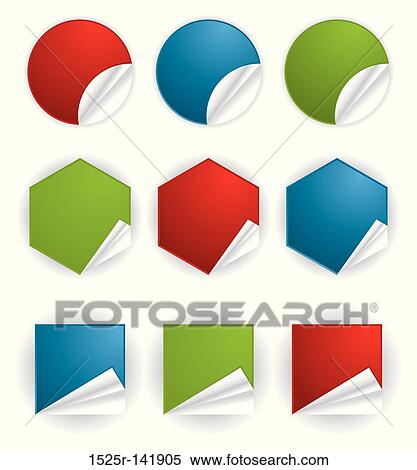 Collect Sticker View Large Illustration Stock Illustration - Collect Sticker. Fotosearch