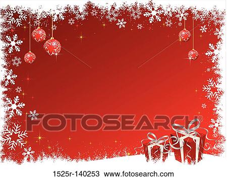 decorative christmas background View Large Illustration Drawing - decorative christmas background. Fotosearch