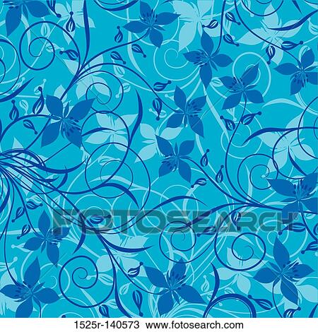 Decorative floral pattern, vector View Large Illustration Drawing - Decorative floral pattern, vector. Fotosearch