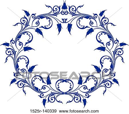 Decorative frame, vector illustration View Large Illustration Stock Illustration - Decorative frame, vector illustration. Fotosearch