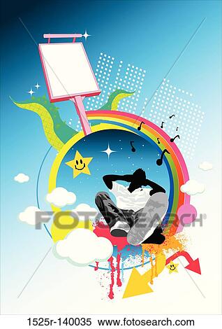 Stock Illustration - Dream Relaxing. Fotosearch