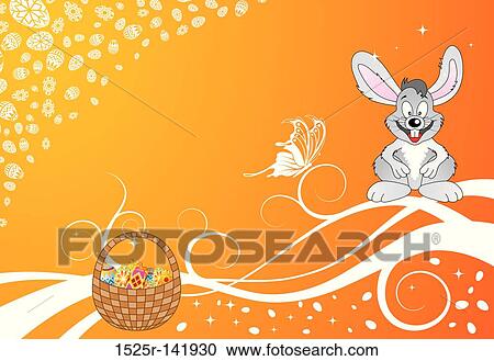 Easter eggs View Large Illustration Clipart - Easter eggs. Fotosearch