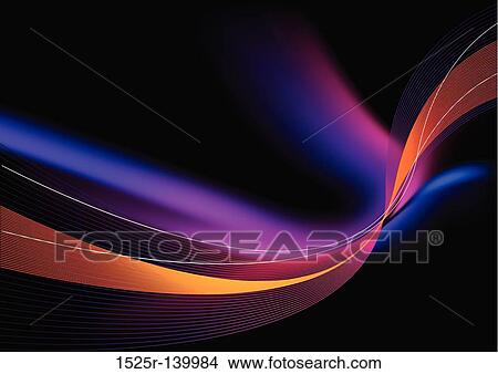 Electro Flow Background View Large Illustration Stock Illustration - Electro Flow Background. Fotosearch