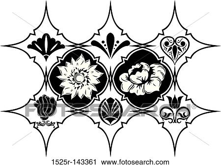 Element for design View Large Illustration Clip Art - Element for design. Fotosearch