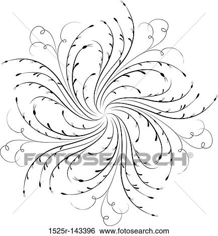 Element for design, corner flower, vector View Large Illustration Stock Illustration - Element for design, corner flower, vector. Fotosearch