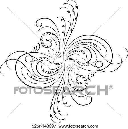 Element for design, corner flower, vector View Large Illustration Stock Illustration - Element for design, corner flower, vector. Fotosearch
