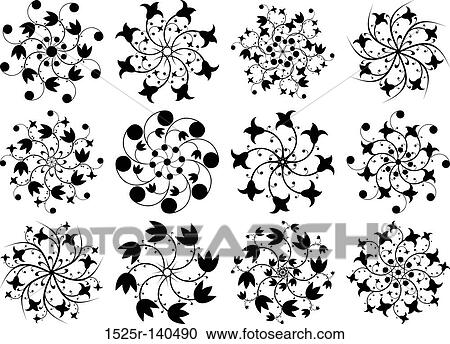 Elements for design, vector View Large Illustration Clipart - Elements for design, vector. Fotosearch