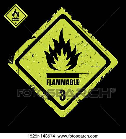 flammable grunge View Large Illustration Stock Illustration - flammable grunge. Fotosearch