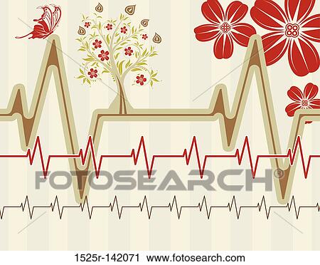 Floral abstraction View Large Illustration Clip Art - Floral abstraction. Fotosearch