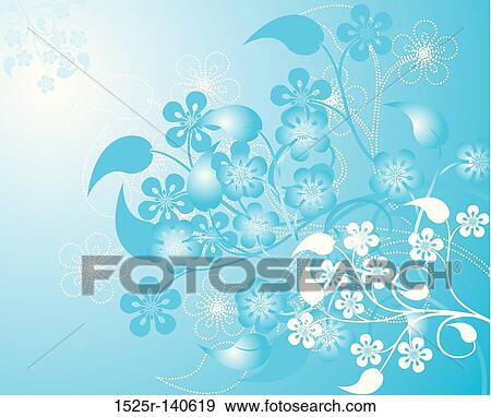 Stock Illustration - Floral background. Fotosearch