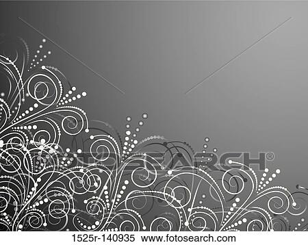 Floral background View Large Illustration Stock Illustration - Floral background. Fotosearch