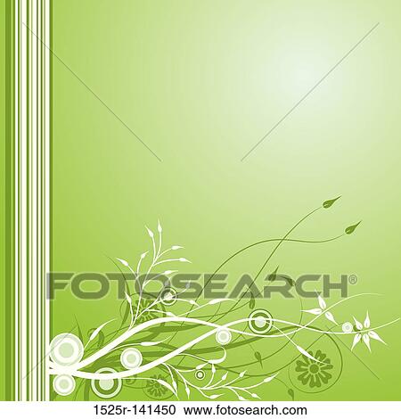 Floral background, vector View Large Illustration Clipart - Floral background, vector. Fotosearch