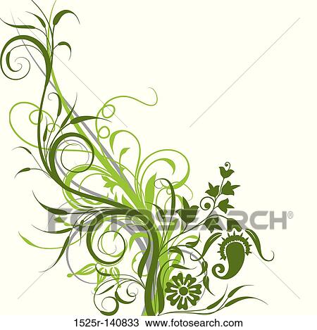 Floral background, vector View Large Illustration Drawing - Floral background, vector. Fotosearch
