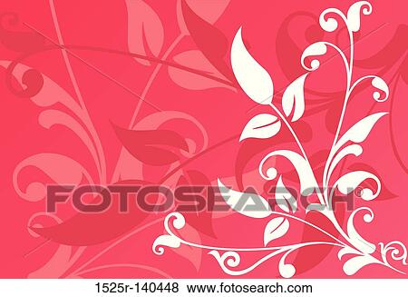 Stock Illustration - Floral background, vector. Fotosearch
