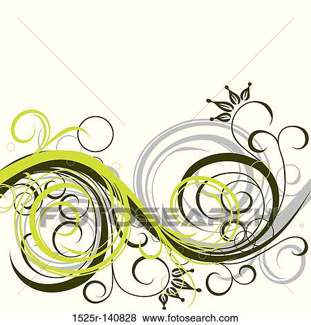 Floral background, vector View Large Illustration Stock Illustration - Floral background, vector. Fotosearch