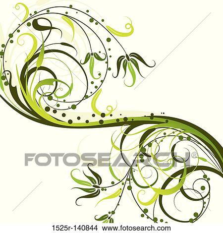 Stock Illustration - Floral background, vector. Fotosearch