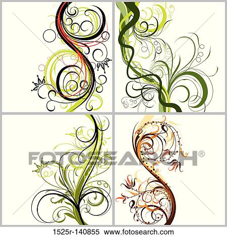 Floral background, vector View Large Illustration Stock Illustration - Floral background, vector. Fotosearch