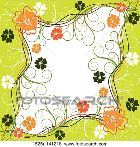Floral background, vector View Large Illustration Stock Illustration - Floral background, vector. Fotosearch