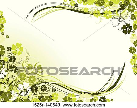 Floral backgrounds, vector View Large Illustration Stock Illustration - Floral backgrounds, vector. Fotosearch