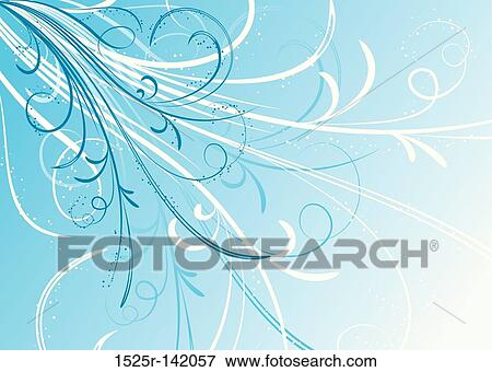 Stock Illustration - Floral chaos. Fotosearch