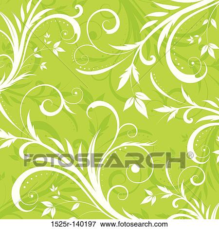 floral design View Large Illustration Stock Illustration - floral design. Fotosearch