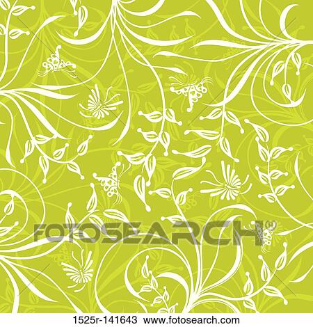 Floral pattern, vector View Large Illustration Drawing - Floral pattern, vector. Fotosearch
