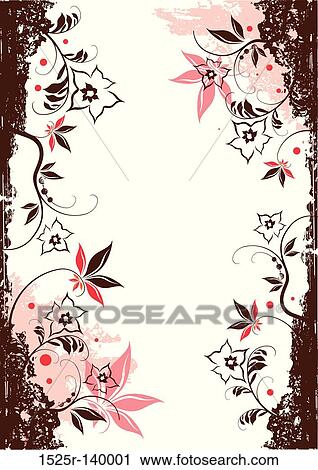 Floral Vector Elements View Large Illustration Clip Art - Floral Vector Elements. Fotosearch