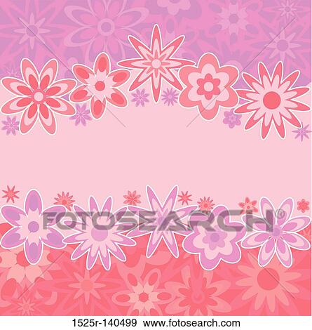 Stock Illustration - Flovers background, vector. Fotosearch