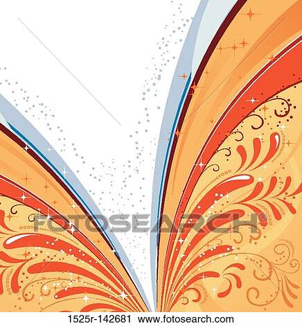 Flower background View Large Illustration Clip Art - Flower background. Fotosearch