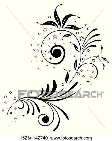 Flower background View Large Illustration Clipart - Flower background. Fotosearch