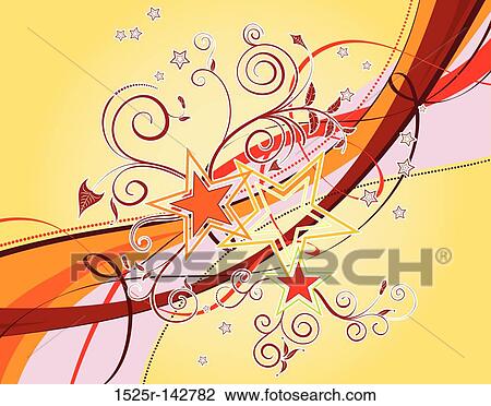 Flower background View Large Illustration Drawing - Flower background. Fotosearch