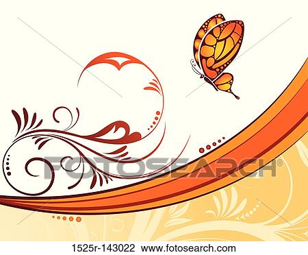 Flower background View Large Illustration Drawing - Flower background. Fotosearch