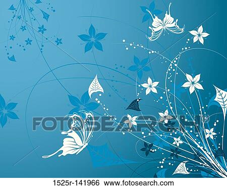 Flower background View Large Illustration Stock Illustration - Flower background. Fotosearch