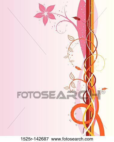 Flower background View Large Illustration Stock Illustration - Flower background. Fotosearch