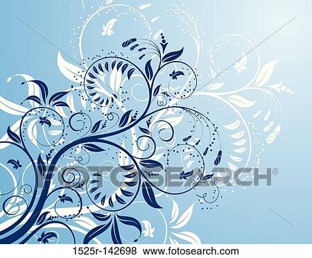 Flower background View Large Illustration Stock Illustration - Flower background. Fotosearch