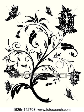 Flower background View Large Illustration Stock Illustration - Flower background. Fotosearch