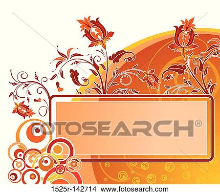 Flower background View Large Illustration Stock Illustration - Flower background. Fotosearch