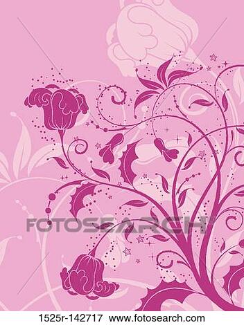 Flower background View Large Illustration Stock Illustration - Flower background. Fotosearch
