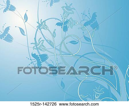 Flower background View Large Illustration Stock Illustration - Flower background. Fotosearch