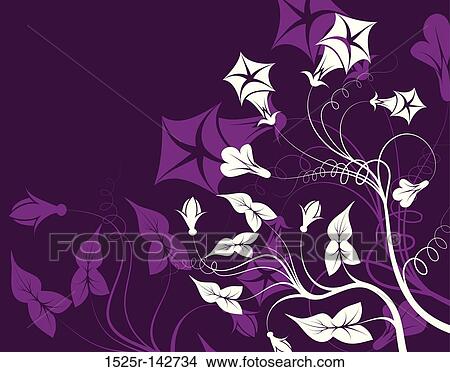 Flower background View Large Illustration Stock Illustration - Flower background. Fotosearch