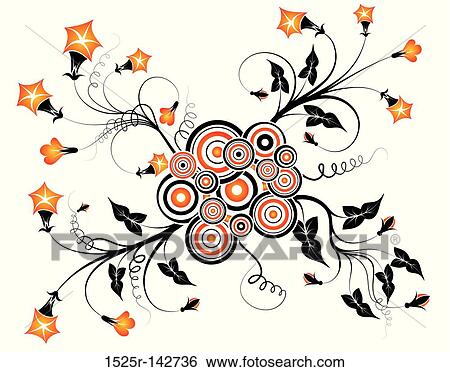 Flower background View Large Illustration Stock Illustration - Flower background. Fotosearch