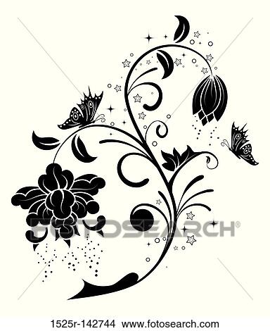 Flower background View Large Illustration Stock Illustration - Flower background. Fotosearch
