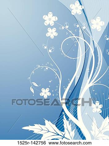 Flower background View Large Illustration Stock Illustration - Flower background. Fotosearch