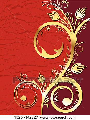 Flower background View Large Illustration Stock Illustration - Flower background. Fotosearch